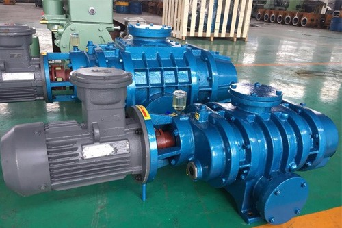 羅茨真空泵車(che)間一角