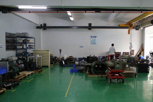 生産工作一角(jiao)